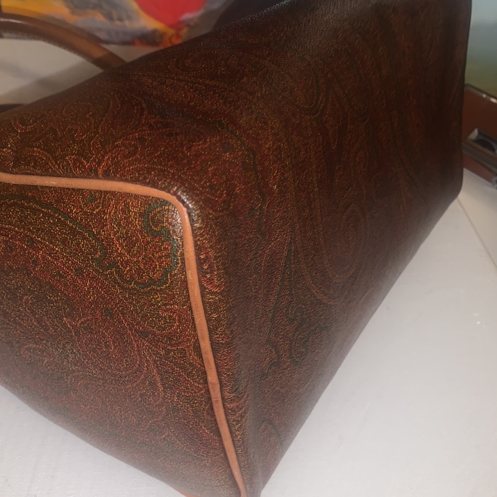 ETRO Milano speedy style handbag. Paisley pattern - Picture 5 of 12